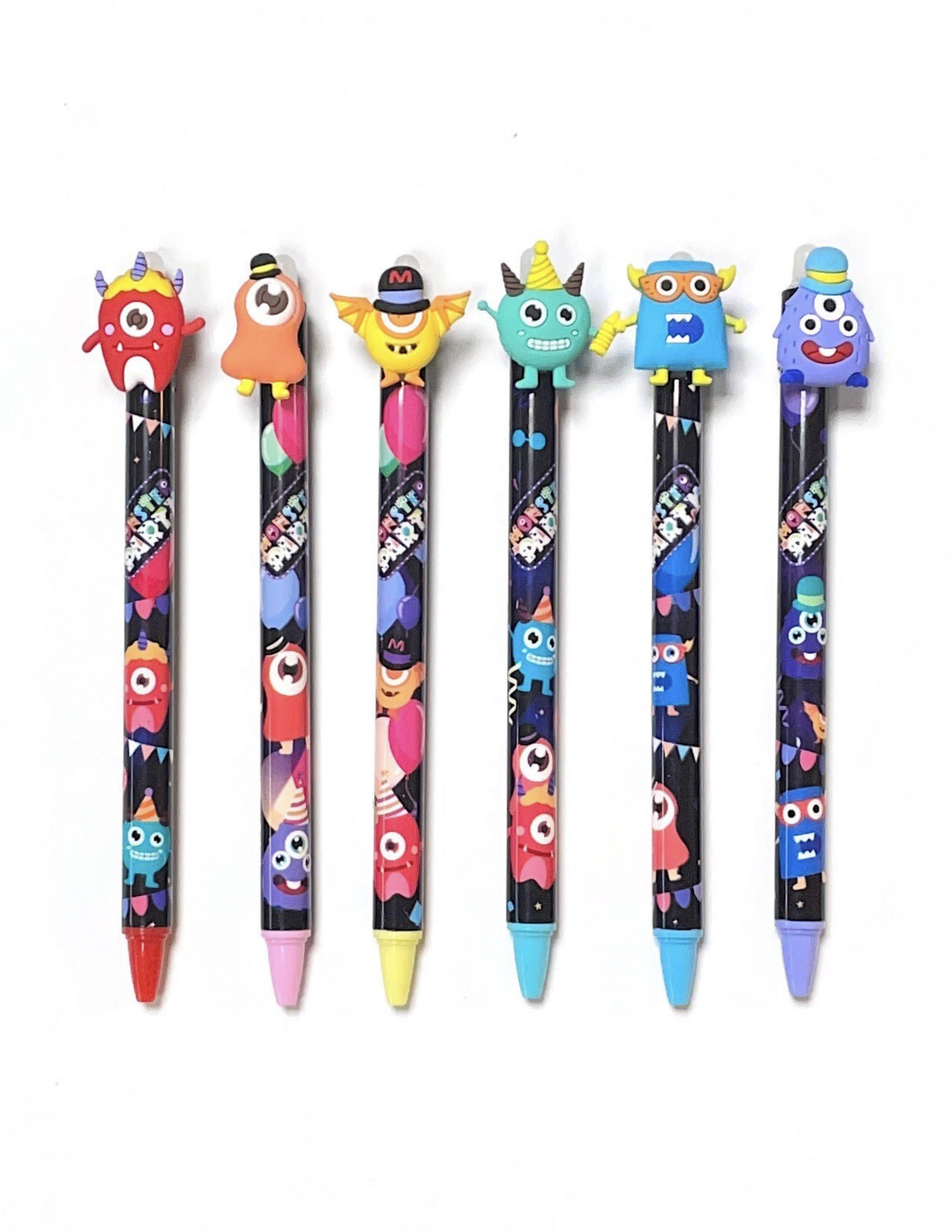 monster retractable erasable pen
